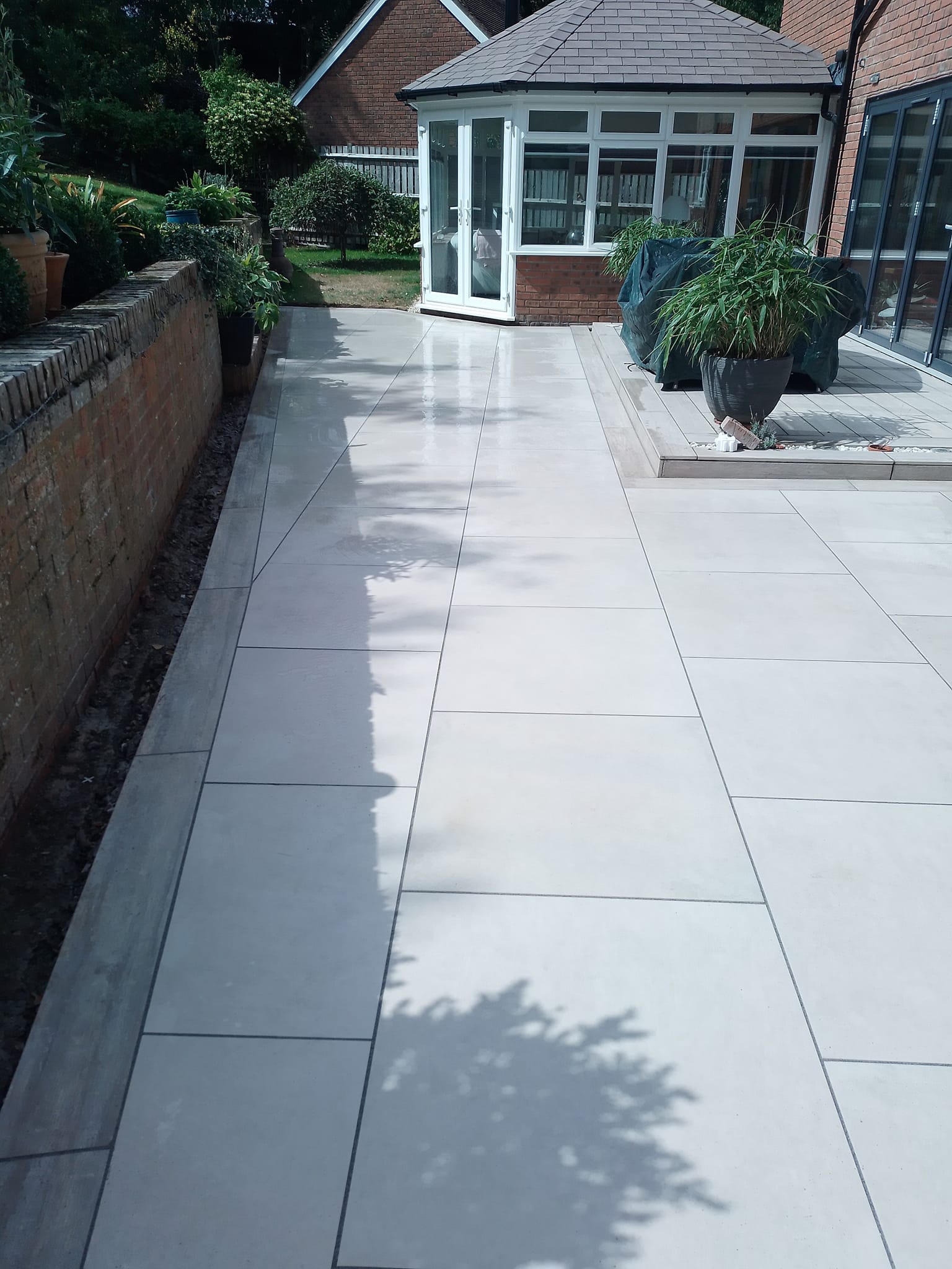 patio paving installation