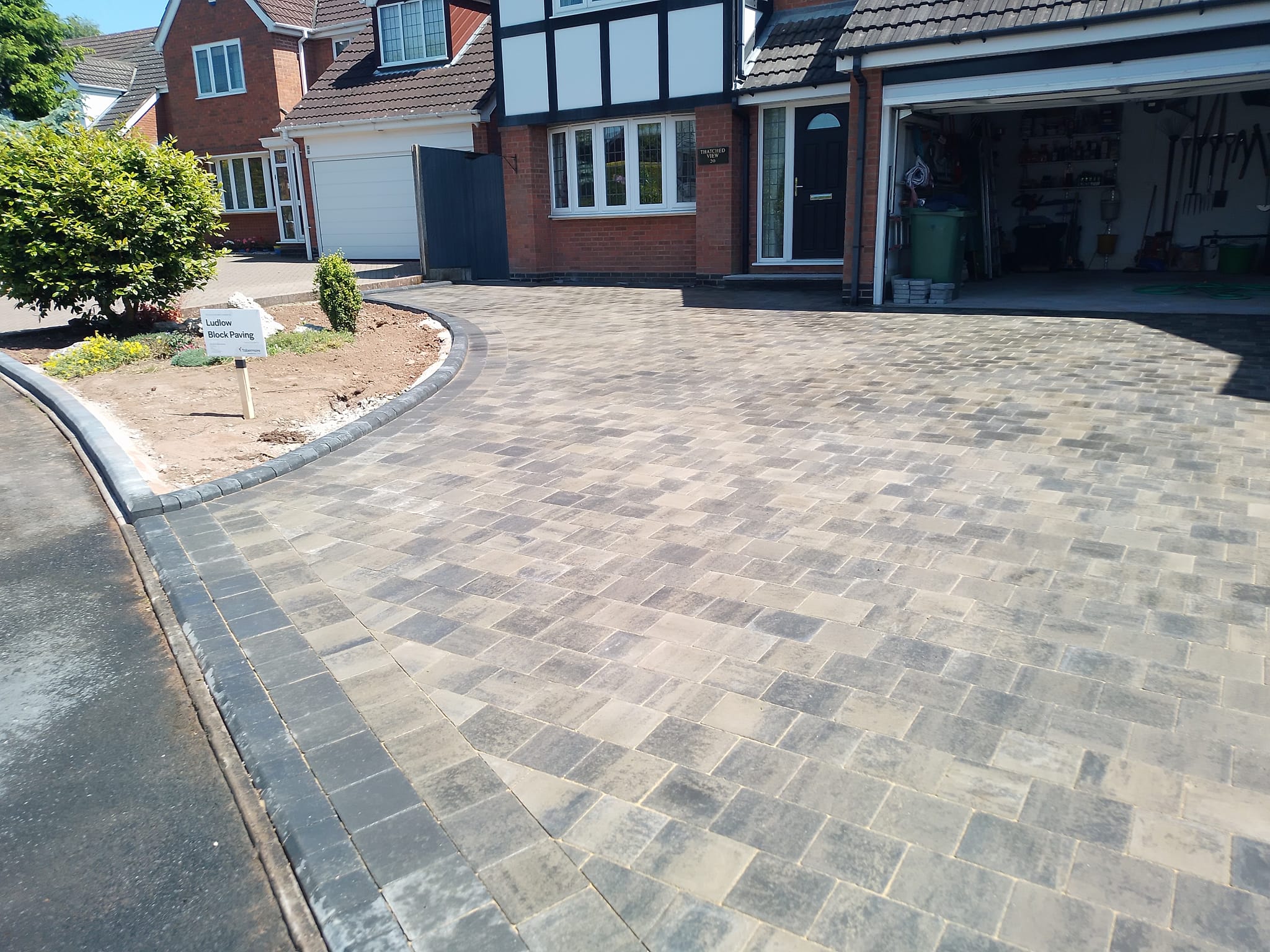 front drive paving services